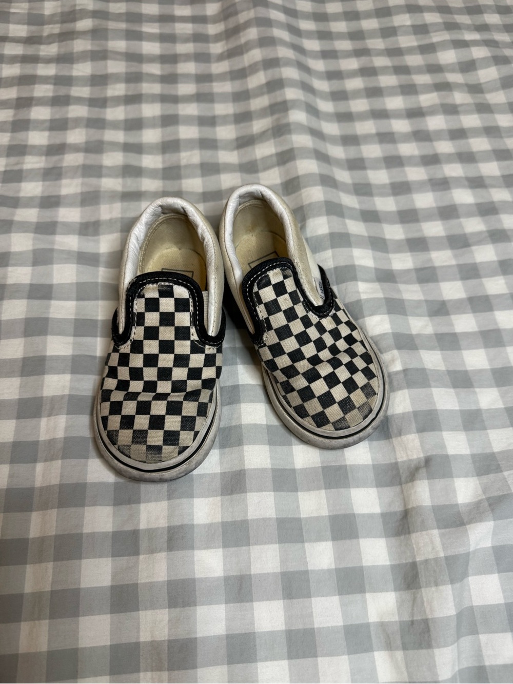 Classic Checkered Vans Toddler